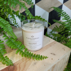 BOUGIE NATURELLE BOIS D'ORIENT