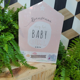 Coffret naissance " bienvenue BABY GIRL "