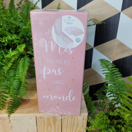 Coffret naissance " PREMIERS PAS GIRL "