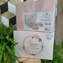 Coffret naissance " MEMORY BOX GIRL "