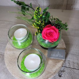 plateau 3 verres rs fushia