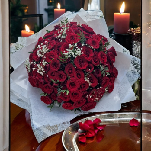 Bouquet explosion