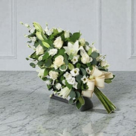 gerbe piquet ( couleur au choix blanc, rouge, rose, orange)