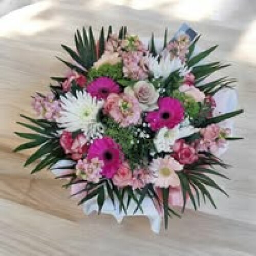 Bouquet du fleuriste rose