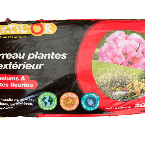 Terreau plantes d’extérieur 20L