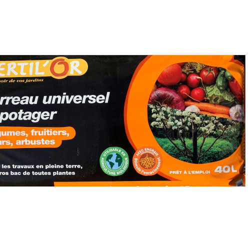 Terreau universel et potager 40L