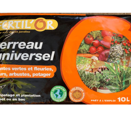 Terreau universel et potager 10L